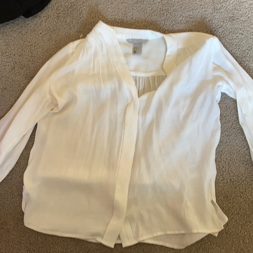 White dressing top